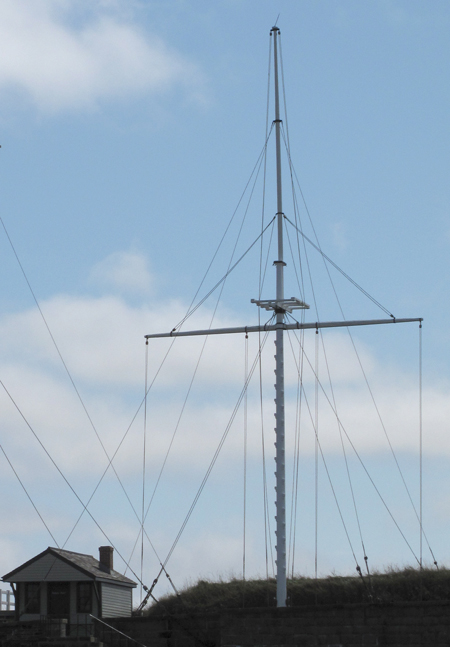 photo of Halifax military signal mast