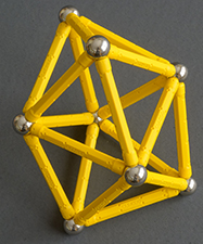 the eight-sphere new seed in a Geomag model