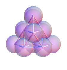 twelve spheres with 33 contacts